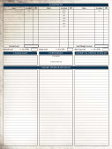 dungeons and dragons character sheet 2nd edition